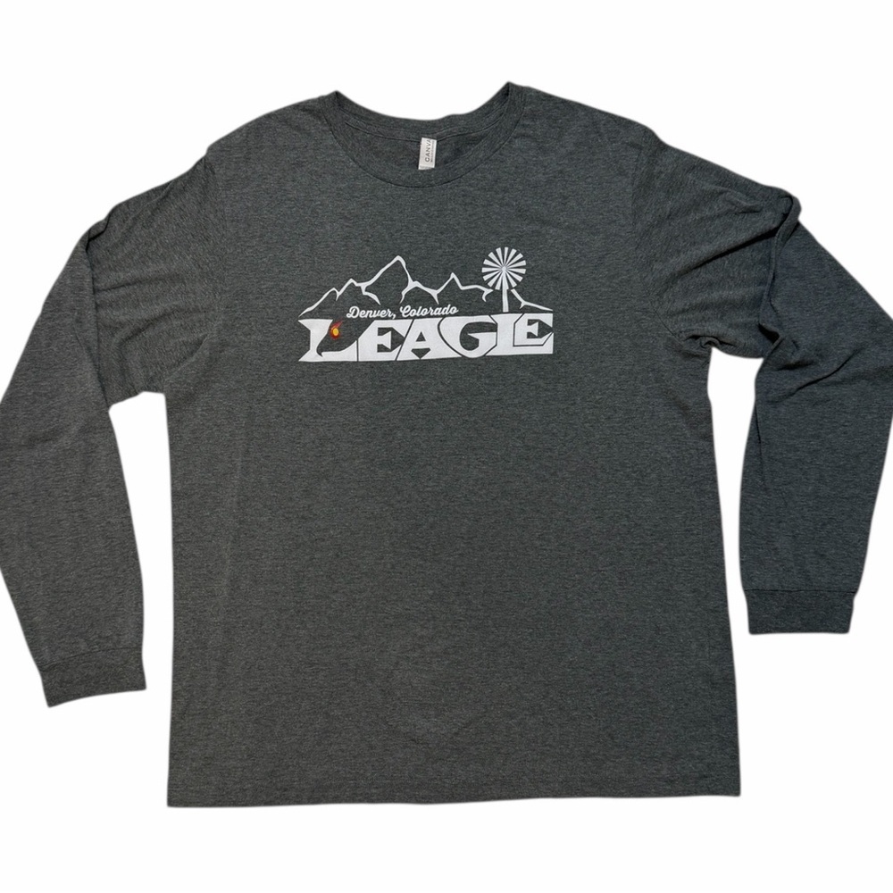 Leagle Denver Colorado Cannabis Dispensary Graphic Long Sleeve Tee Unisex XL